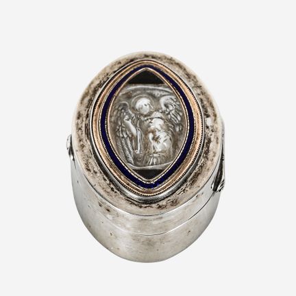 TABATIÈRE COMMEMORATIVA: Probabilmente Irlanda, XV