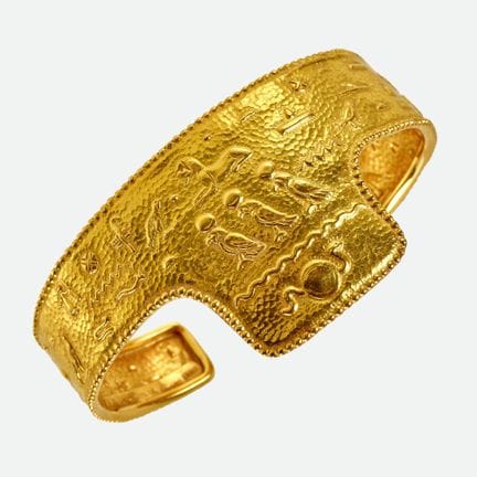 BRACCIALE D'ORO: Enrico Creperio, "Arte Egizia", M
