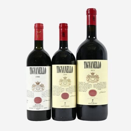 MARCHESI ANTINORI : Tignanello, 1980/2009/2013,
2 