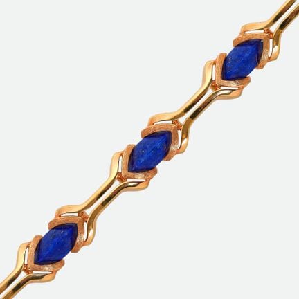 BRACCIALE IN LAPISLAZULI:
Creazione esclusiva in o