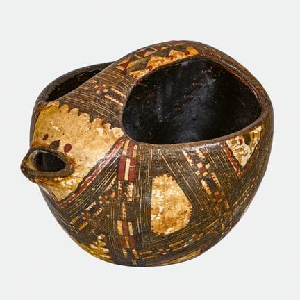 CRUCHE À ANSE : Kabyle/Algérie, XIXe-XXe siècles,
