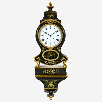 PENDULE À BOÎTE À MUSIQUE : Sumiswald, vers 1860-1