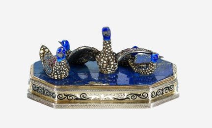 OGGETTO DECORATIVO: Russia, 1900 circa,
base a pro