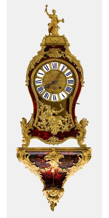 OROLOGIO A PENDOLO DECORATO: stile Régence, Parigi