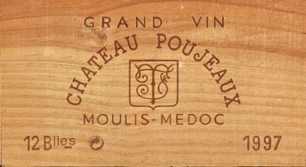 CHÂTEAU POUJEAUX: Moulis-en-Médoc, Grand Vin, 1997