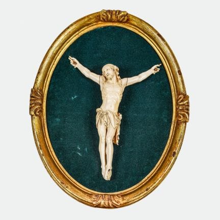 CRUCIFIX : Nord de la France, vers 1900,
Modèle en