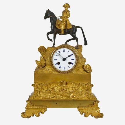 OROLOGIO DA CAMINO * : Tardo Impero, Francia, 1830