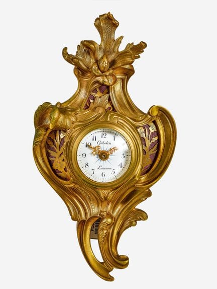 PICCOLO OROLOGIO DA TAVOLA: stile Luigi XV, Lucern