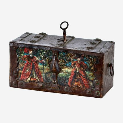 CAJA DE HIERRO: Renacimiento, Alemania, siglo XVII