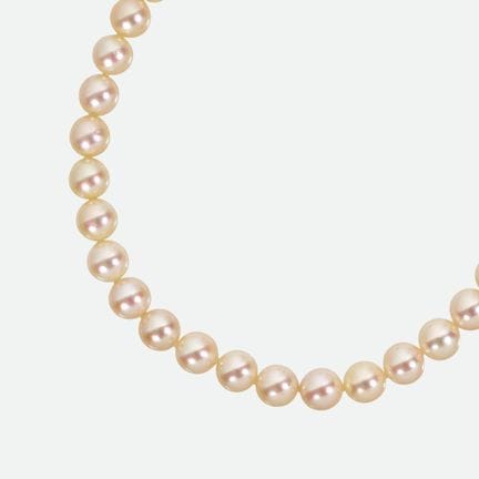 COLLIER DE PERLES ET DE BRILLANTS : Schoeffel, Stu