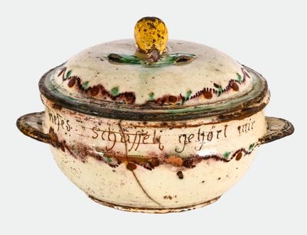 TERRINA CON COPERCHIO: Heimberg, 1828,
Forma roton