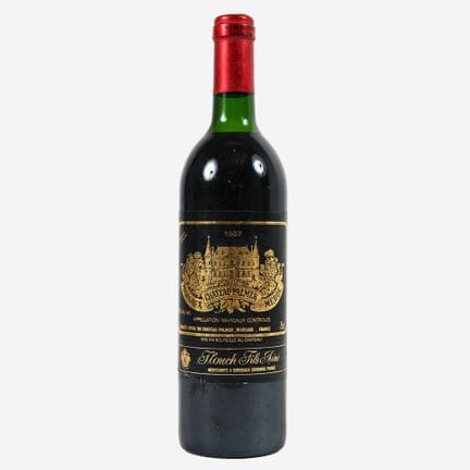 CHÂTEAU PALMER: Margaux, Third Growth, 1987,
1 bot