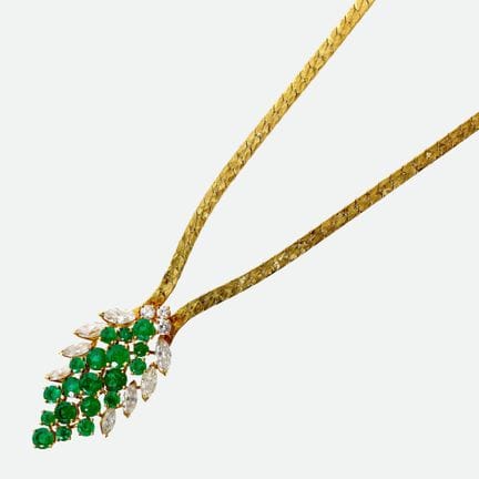 COLLAR DE ESMERALDAS Y DIAMANTES: Gübelin, Lucerna