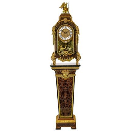 OROLOGIO A PENDOLO DECORATO: stile Luigi XIV, Pari
