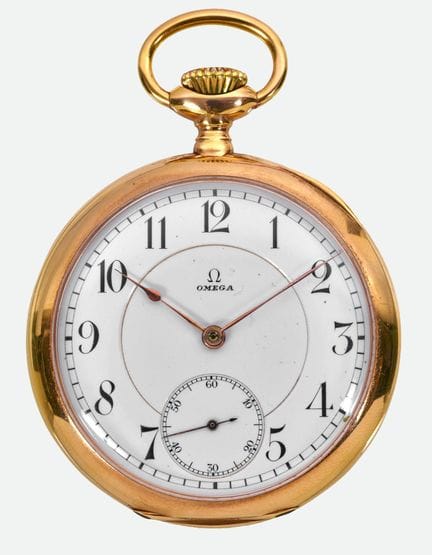 MONTRE DE POCHE LÉPINE : Omega, Bienne,
Manufactur