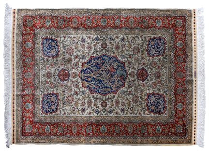 HEREKE : Turquie, soie
142 x 102 cm
Densité de nou