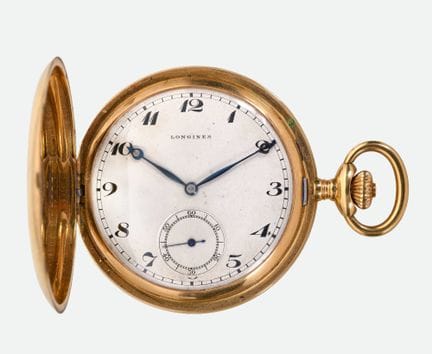 MONTRE DE POCHE : Savonnette, Longines, Saint-Imie
