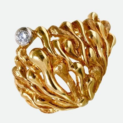 ANELLO CON BRILLANTE: Gilbert Albert, Ginevra,
Mod