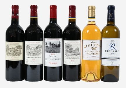 MIXED LOT: Bordeaux,
6 bottles: Château Lafite Rot