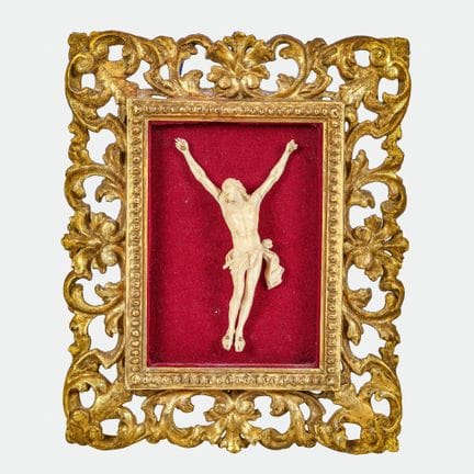 CRUCIFIX : Allemagne, 1re moitié du XVIIIe siècle,