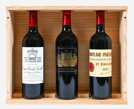 LOT MIXTE : Bordeaux,
3 bouteilles : Château Léovi