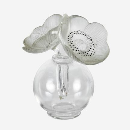 LALIQUE : Flakon "Deux Anemones", 2. Hälfte 20. Jh
