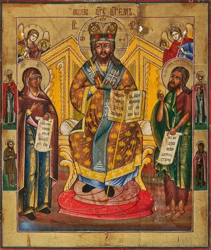 RUSSIE, XVIIIe/XIXe siècles : Le Christ, Roi des r
