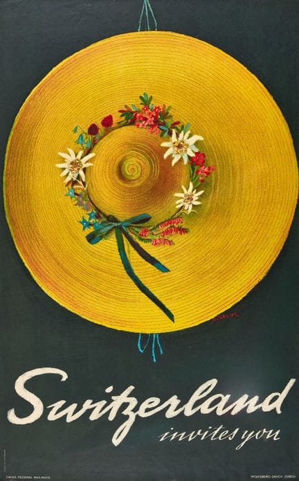 CARIGIET, ALOIS (1902 Trun 1985) : "Switzerland in
