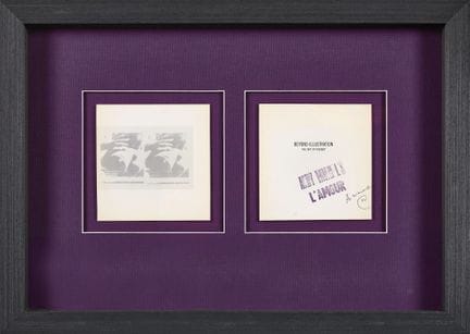 WARHOL, ANDY (Pittsburgh 1928 - 1987 New York) : S