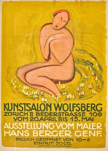 BERGER, HANS (Biel 1882 - 1977 Aire-la-Ville) : "K