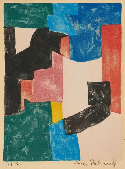 POLIAKOFF, SERGE (Mosca 1900 - 1969 Parigi): "Comp