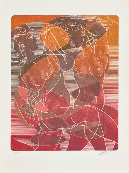 ERNI, HANS (1909 Lucerna 2015): «Bacchanale»
Litog