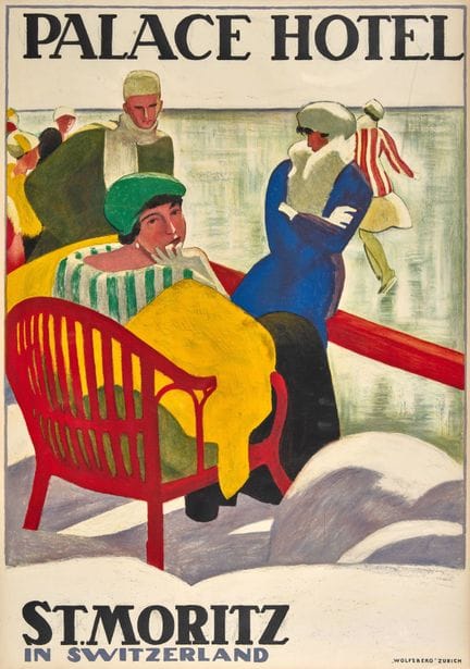 CARDINAUX, EMIL (1877 Bern 1936) : "Palace Hotel"
