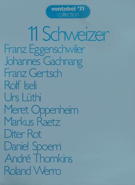 OPPENHEIM, MERET (Berlin 1913 - 1985 Basel); GERTS