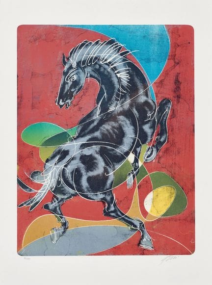 ERNI, HANS (1909 Lucerna 2015): «Kapriole»
Litogra