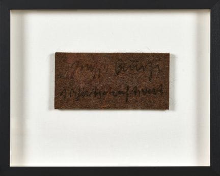 BEUYS, JOSEPH (Krefeld 1921 - 1986 Düsseldorf) : O