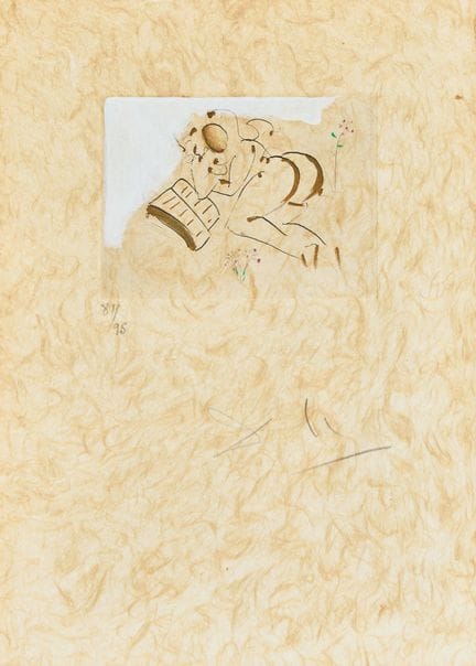 DALÍ, SALVADOR (1904 Figueras 1989)
Basado en: «Po