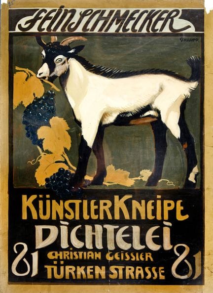 SCHAUPP, RICHARD (1871 St. Gallen 1954) : "Künstle