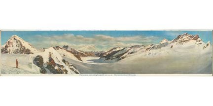 ANONYM : "Panorama vom Jungfraujoch"
Tiefdruck
bez