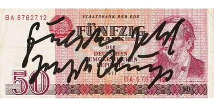 BEUYS, JOSEPH (Krefeld 1921 - 1986 Düsseldorf) : "