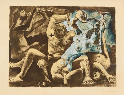 PICASSO, PABLO (Malaga 1881 - 1973 Mougins)
Nach -