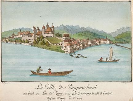HOFMEISTER, JOHANNES (1721 Zurigo 1800): "La città