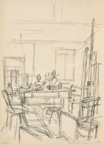 GIACOMETTI, ALBERTO (Borgonovo, 1901 - 1966, Chur)