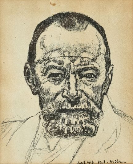 HODLER, FERDINAND (Berna 1853 - 1918 Ginevra) : Au