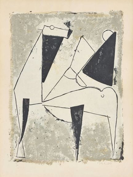 MARINI, MARINO (Pistoia 1901 - 1980 Viareggio): "C