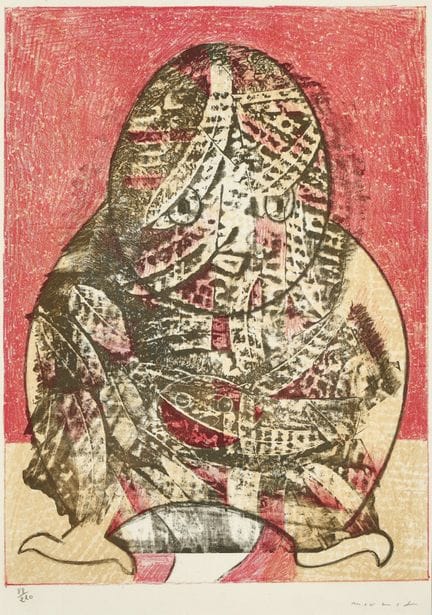 ERNST, MAX (Brühl, 1891 - París, 1976): «Hibou»
Li
