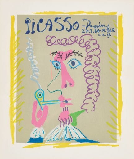 PICASSO, PABLO (Malaga 1881 - 1973 Mougins)
Nach -