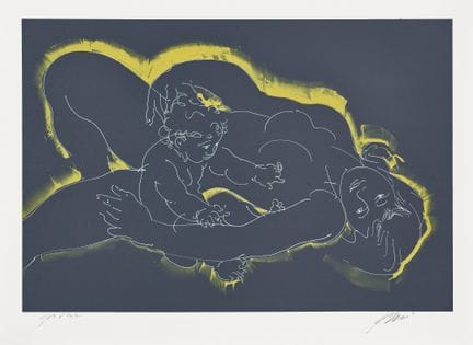 ERNI, HANS (1909 Lucerna 2015): «Madre recostada c
