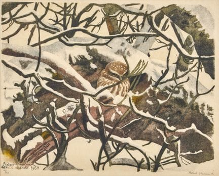 HAINARD, ROBERT (1906 Ginevra 1999) * : "Gufo dava