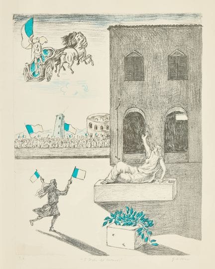 CHIRICO, GIORGIO DE (Volo, 1888 - 1978, Roma): «L'